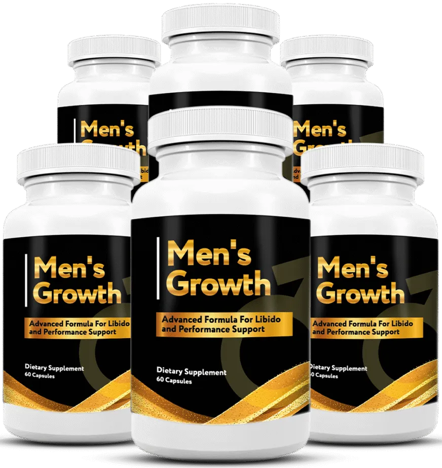 mens growth 6 bottles