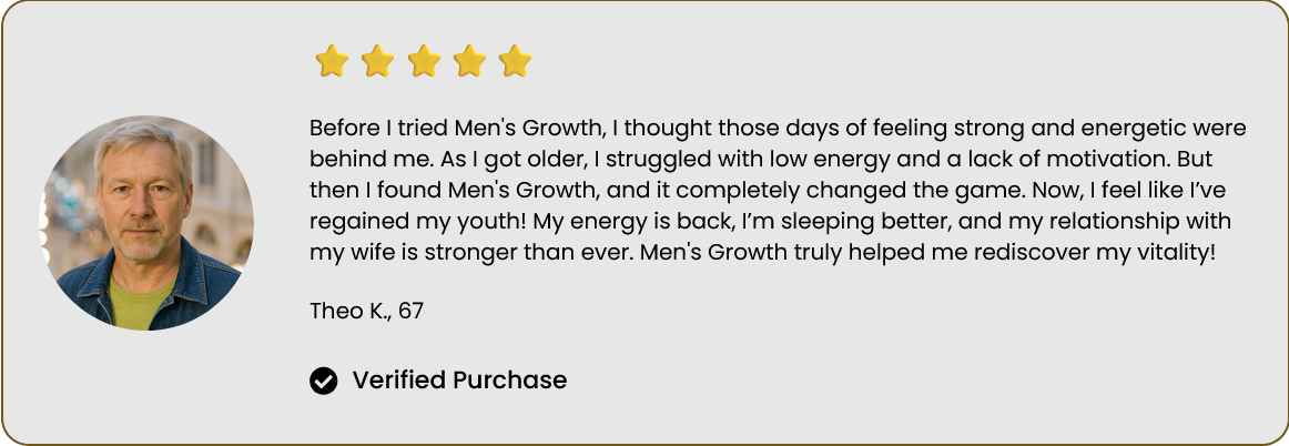 mens growth customer reviews - 3