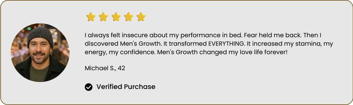 mens growth customer reviews - 2