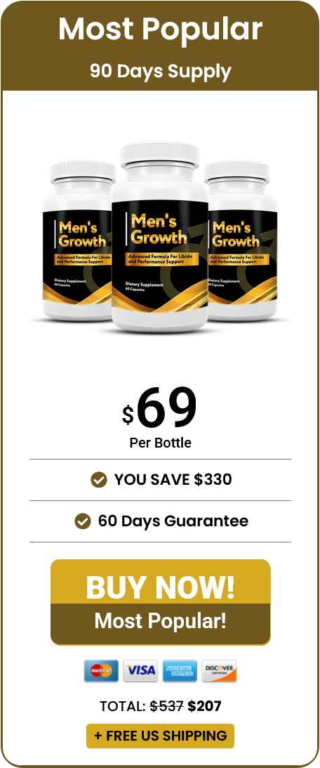 mens growth 3 bottles