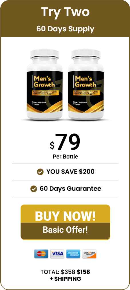 mens growth 2 bottles