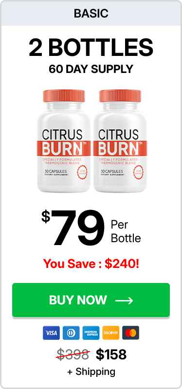 citrusburn 2 bottles