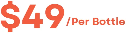 $49 per bottle