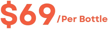 $69 per bottle