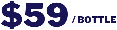 $59 per bottle