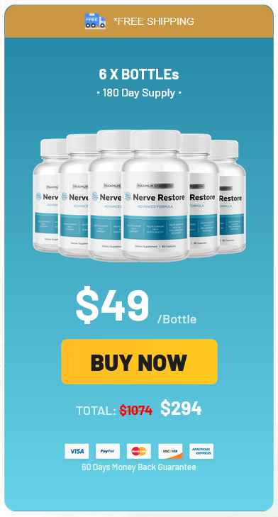 nerve restore 6 bottles