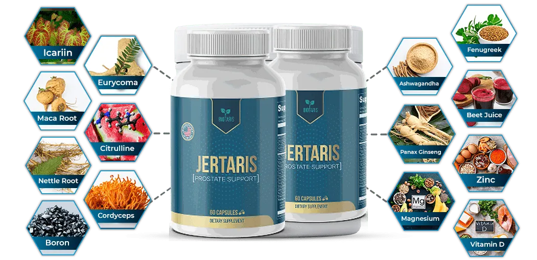 jertaris all ingredients presentation