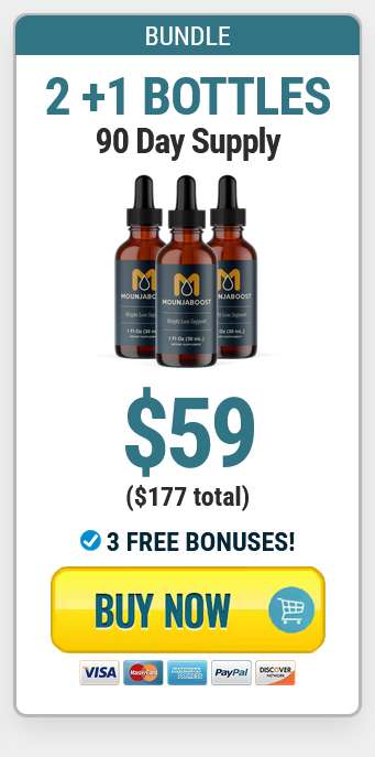 mounjaboost 3 bottles