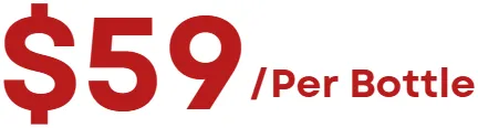 $59 per bottle