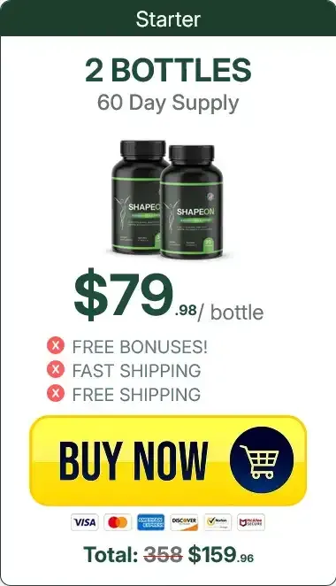 shapeon 2 bottles