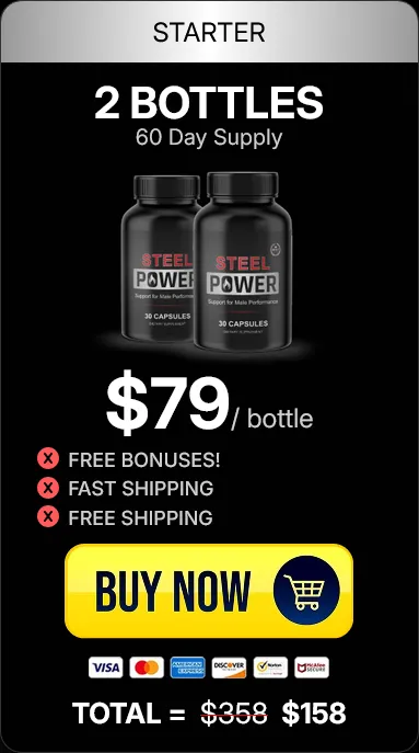 steel power 2 bottles