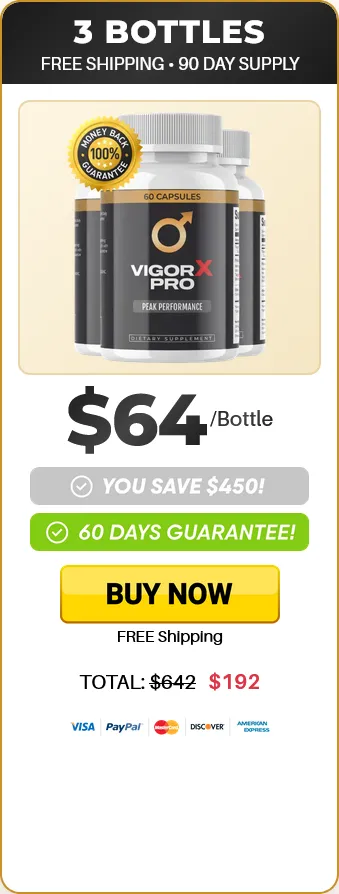 vigorx pro 3 bottles