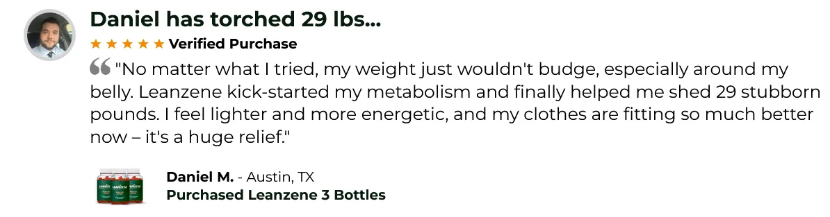 leanzene customer reviews - 2