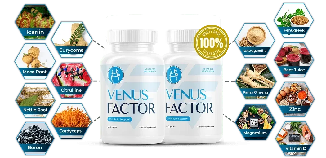 venus factor all ingredients presentation