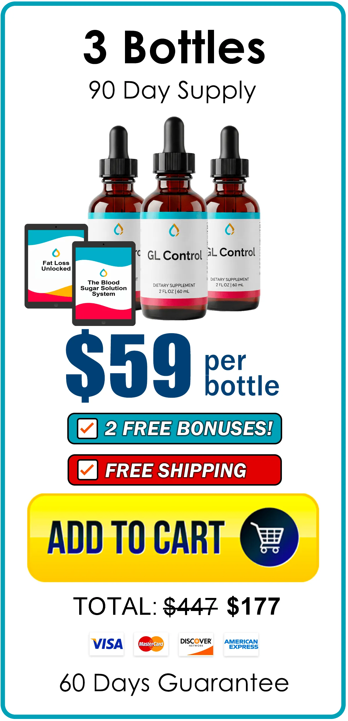 gl control 3 bottles