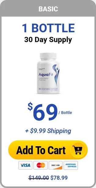 aquafit 1 bottle