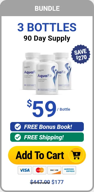 aquafit 3 bottle