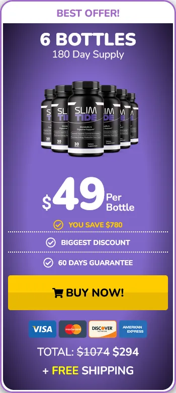 slimtide 6 bottles