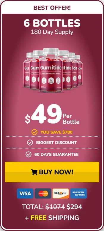 gumitide 6 bottles