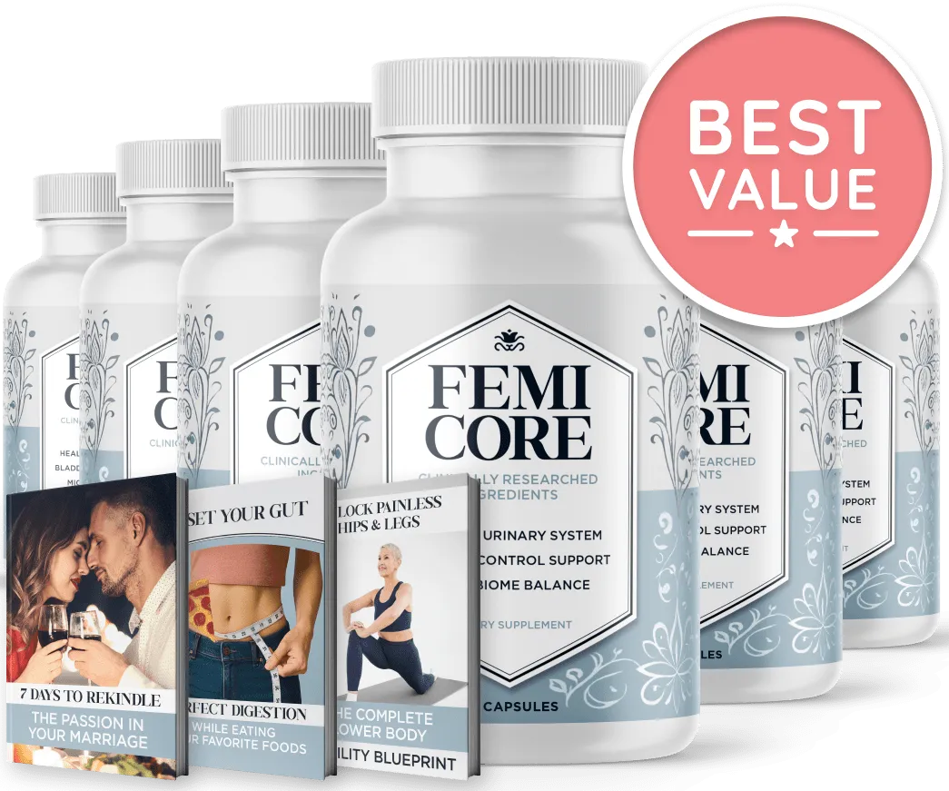 femicore 6 bottles
