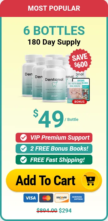 dentanol 6 bottles