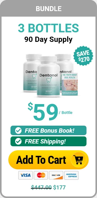 dentanol 3 bottles