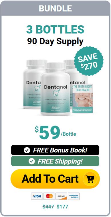 dentanol 3 bottles