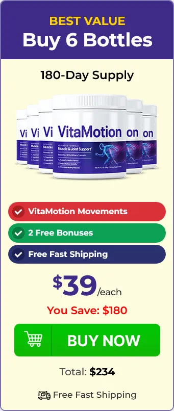 vitamotion 6 bottles