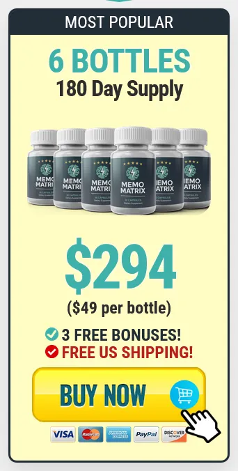 memo matrix 6 bottles