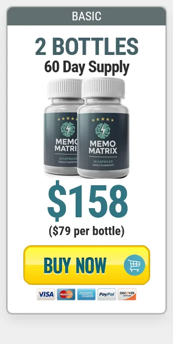 memo matrix 2 bottles