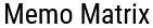 memo matrix logo - 2