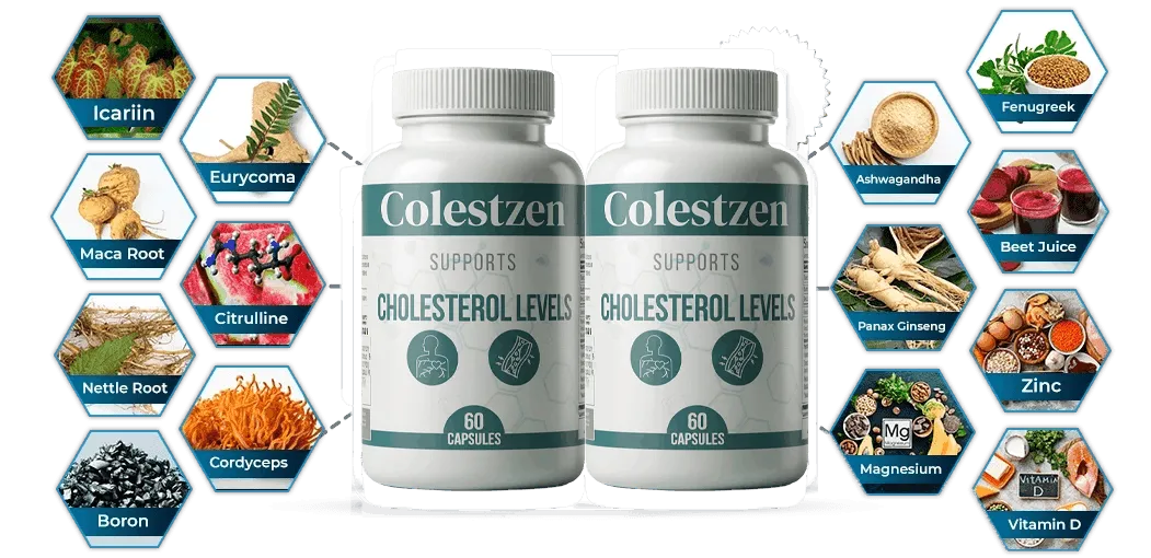 colestzen all ingredients presentation