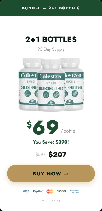 colestzen 3 bottles
