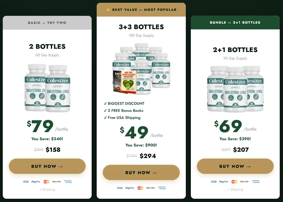 colestzen pricing