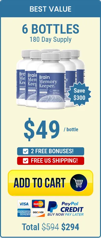 brain memory keeper 6 bottles