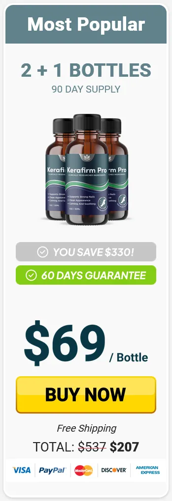 kerafirm pro 3 bottles