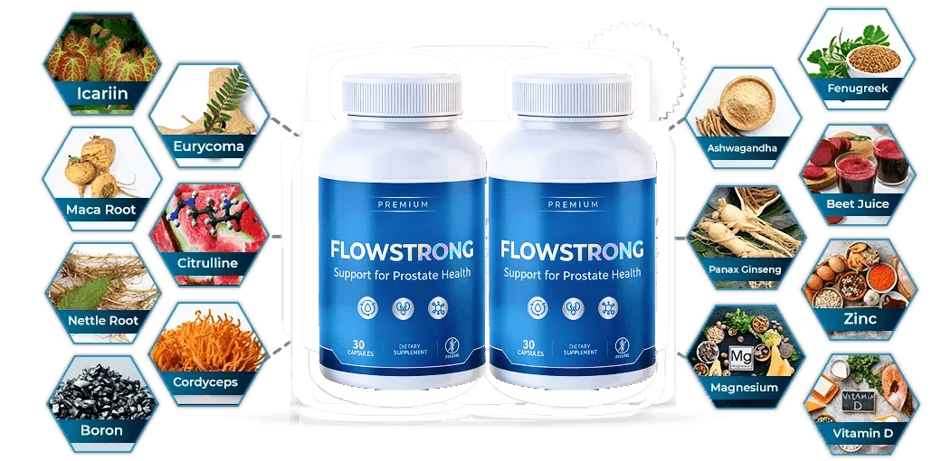 flowstrong all ingredients presentation
