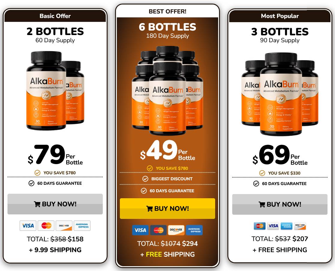 alkaburn pricing