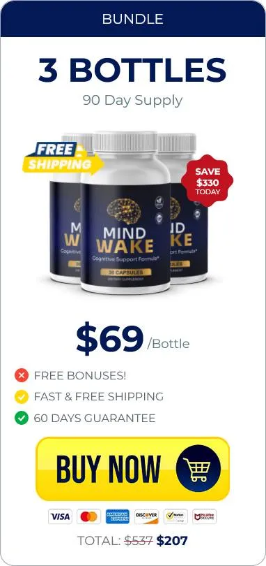 mindwake 3 bottles