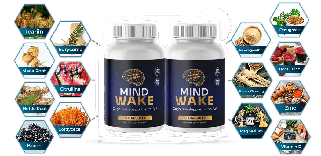 mindwake all ingredients presentation
