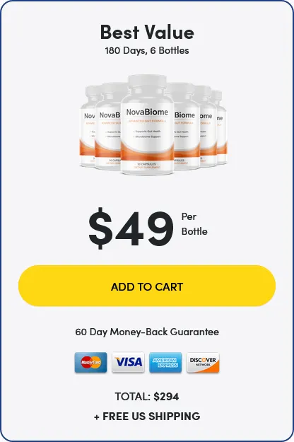 novabiome 6 bottles