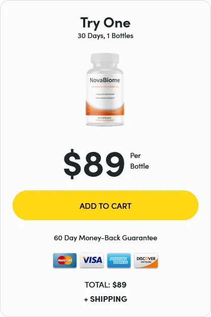 novabiome 1 bottle