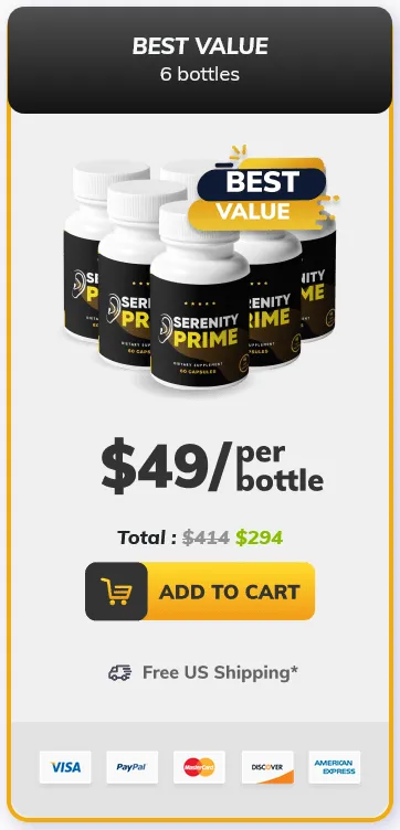 serenity prime 6 bottles