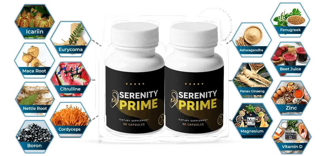 serenity prime all ingredients presentation