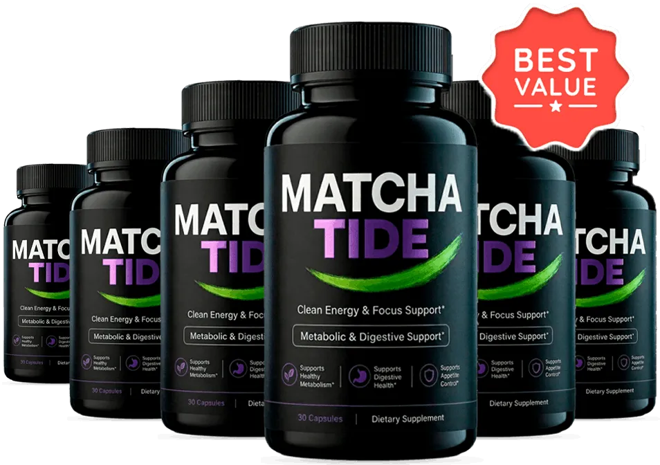 matchatide 6 bottles