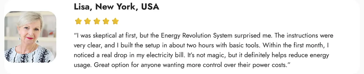 energy revolution system customer reviews - 1