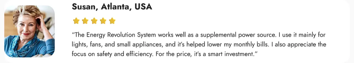 energy revolution system customer reviews - 3