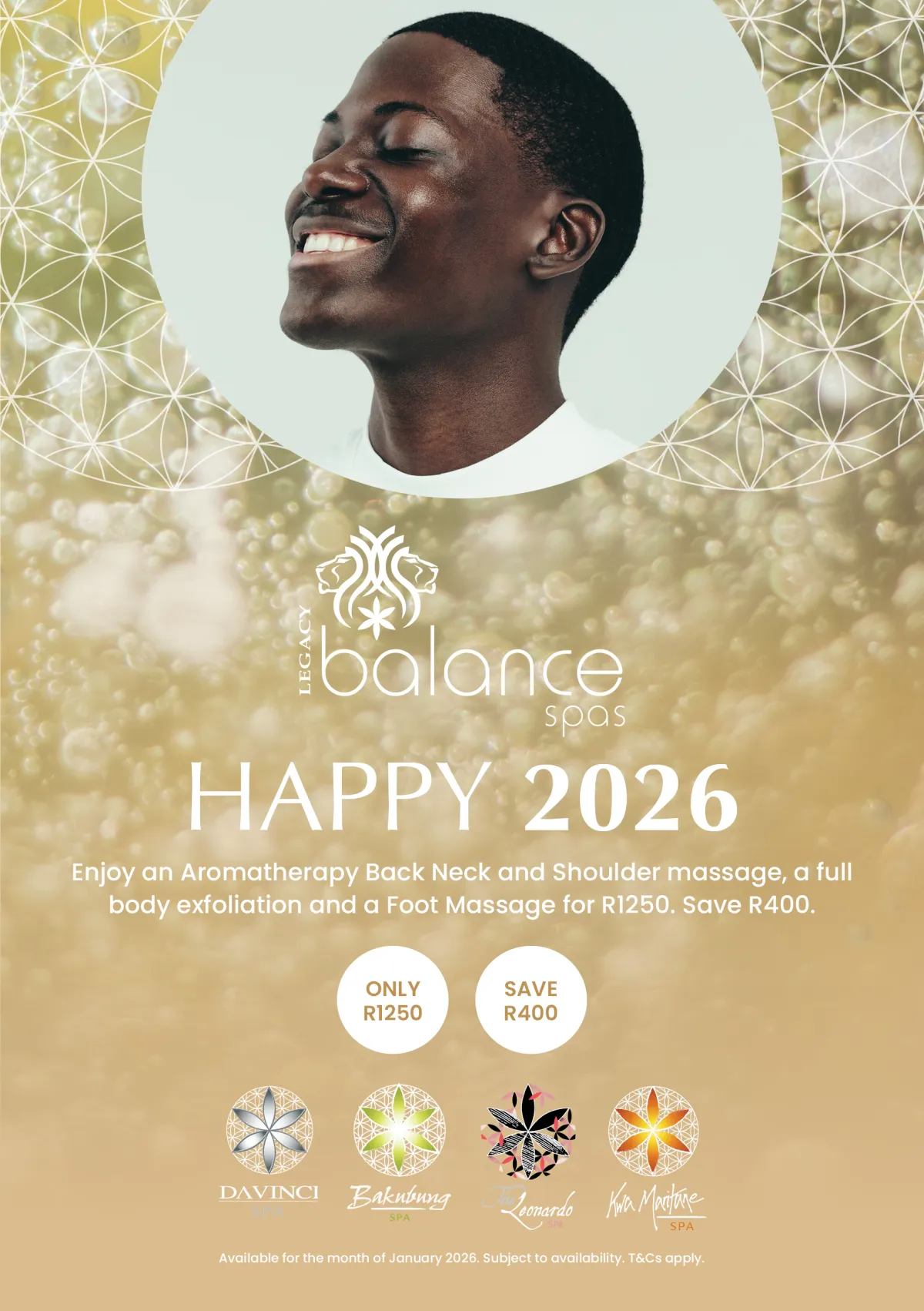 January promotion | Legacy Balance Spas