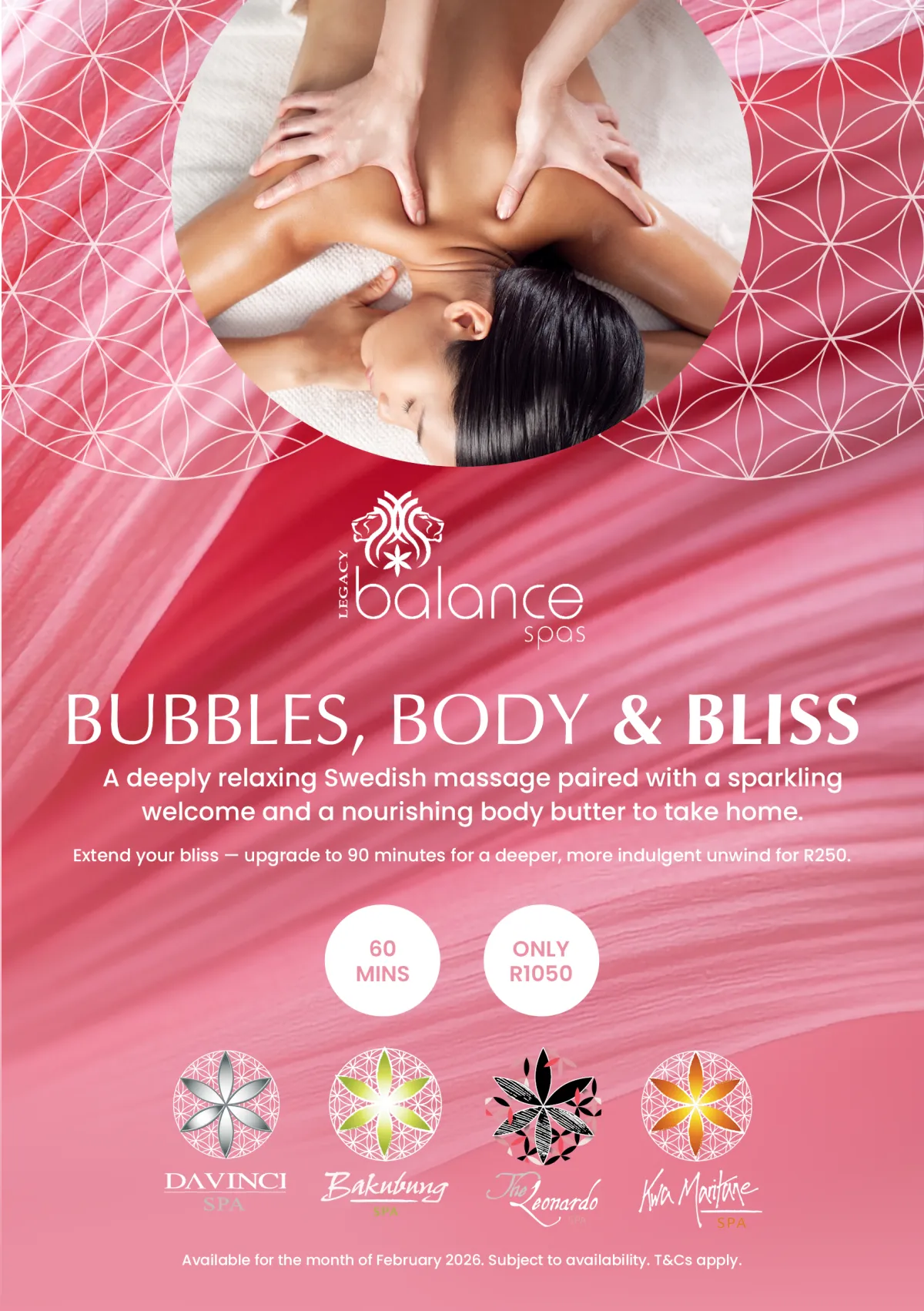 February promotion | Legacy Balance Spas
