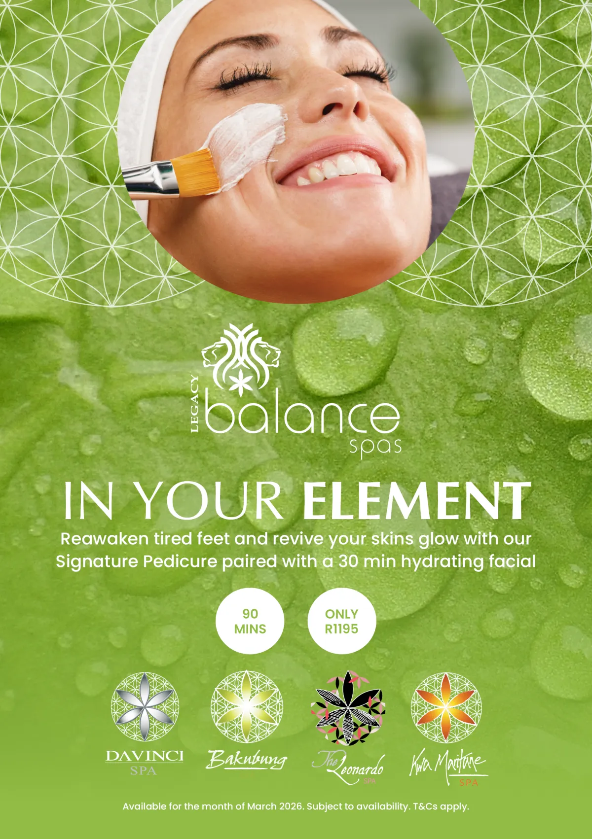 March promotion | Legacy Balance Spas
